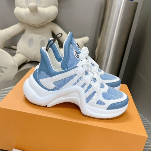 Women's Dad Shoes Thick Sole Lace-Up Height Casual Sports Shoes