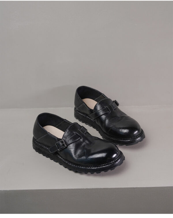 Black Casual Slip-On Loafers For Women - Image 2