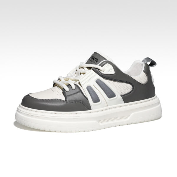 High-End Men's Casual Shoes Cowhide Genuine Leather Sneakers