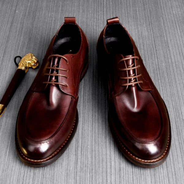 High-End Men's Business Casual Leather Shoes