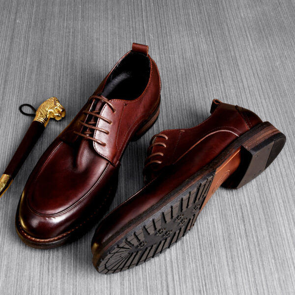 High-End Men's Business Casual Leather Shoes - Image 2