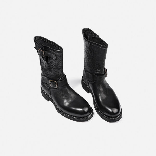 Chunky Heel Ladies Knight Boots British Style High Boots All-Match Women's Boots - Image 4