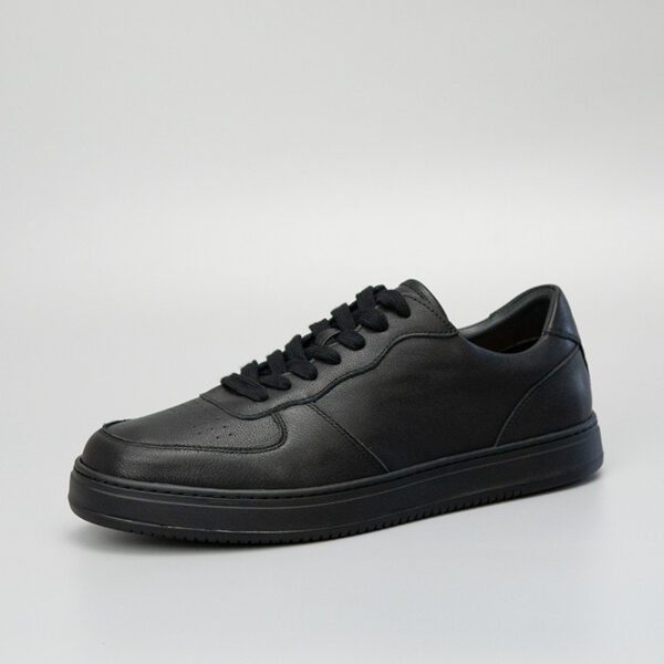 Autumn Retro Top Layer Cowhide Men's Shoes - Image 3