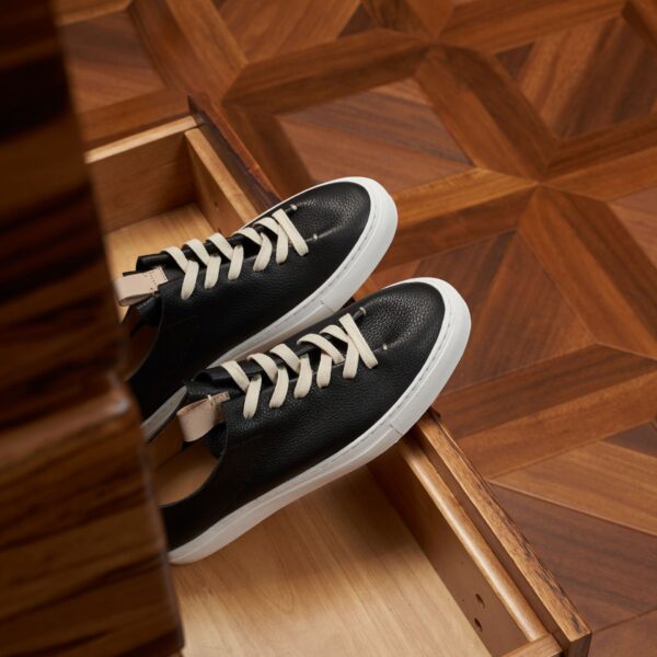 Men's Breathable High-End Casual Shoes Soft Leather Sneakers First Layer Of Cowhide - Image 2